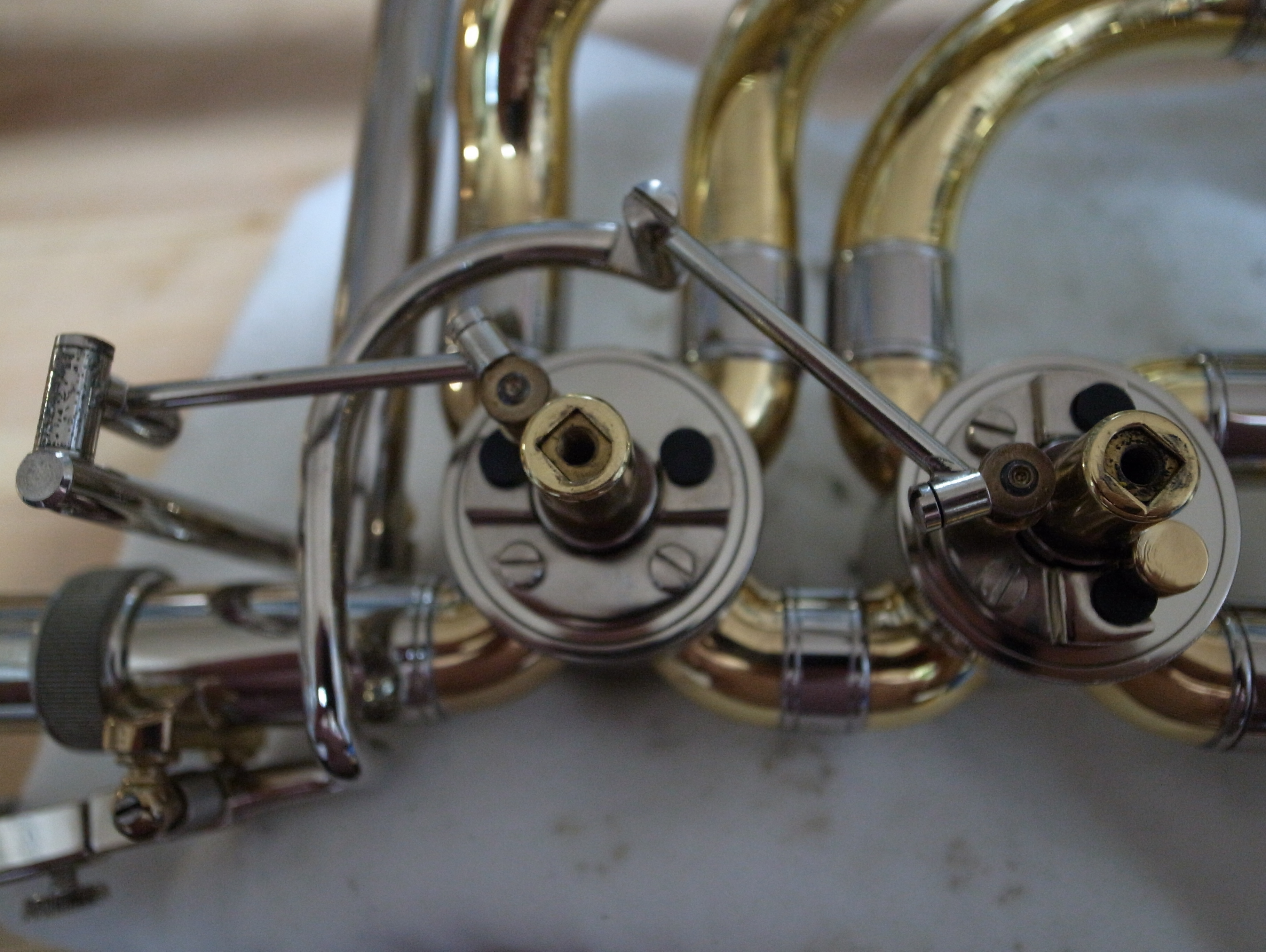 トロンボーンロータリー調整